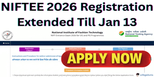 NIFTEE 2026 Registration Extended Till January 13: Late Fee Dates, Correction Window, What’s Next